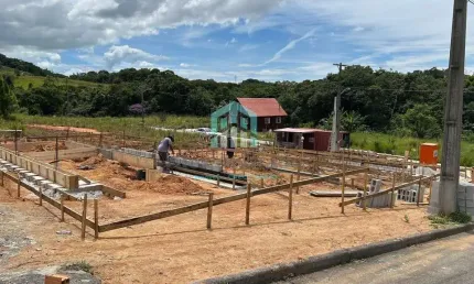 Casa Geminada em Sertão do Maruim - 2 Suítes por R$560 mil