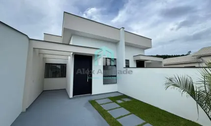 Casa geminada em potecas - 2 dorms, 1 suíte por r$415 mil