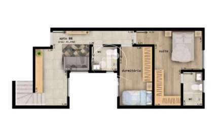Cobertura à venda, Vila Curuçá em Santo André/SP - Ref. 13750