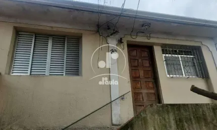 Casa antiga venda em Santo André-SP, Vila Eldízia! 2 quartos, 1 sala, 1 banheiro, 1 vaga, 113 m² de área.