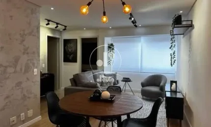 Apartamento à venda na Vila Assunção, Santo André-SP: 1 quarto, 1 suíte, 1 sala, 2 banheiros, 1 vaga, 58m². Venha conferir!