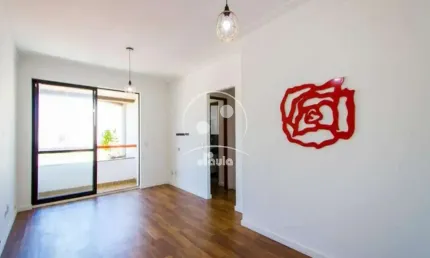 Apartamento para alugar, 2 quartos sendo 1 suíte, 1 vaga, vila valparaíso, santo andré, sp