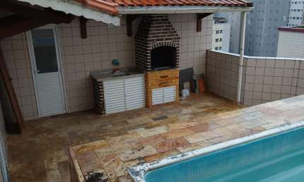 Cobertura com 2 quartos à venda na Rua Nove de Julho, 69, Vila Mirim, Praia Grande