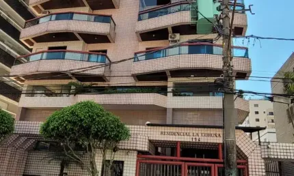 Vendo apto  01 dor  - vila tupi (vista mar) 100 metros da praia.