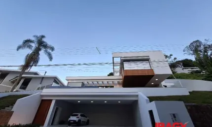Casa em condomínio fechado com 4 quartos para alugar na Rua das Palmeiras, 31, Kobrasol, São José, 500 m2 por R$ 15.000