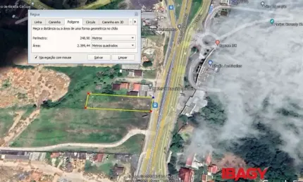 Terreno comercial para alugar na Servidão Ferminio Francisco da Silva, 5309, Saco Grande, Florianópolis, 2400 m2 por R$ 40.000