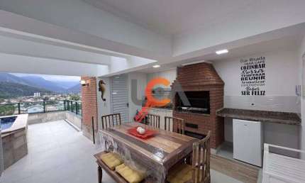 Cobertura com 4 dormitórios à venda, 226 m² por R$ 1.590.000,00 - Martim de Sá - Caraguatatuba/SP