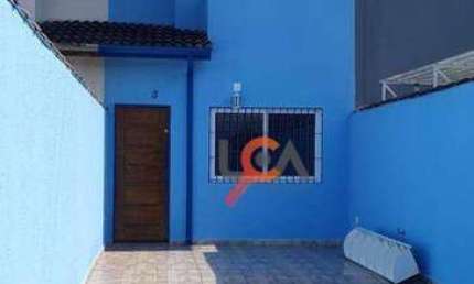 Sobrado com 3 dormitórios à venda, 163 m² por R$ 480.000,00 - Pontal de Santa Marina - Caraguatatuba/SP