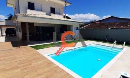 Casa com 4 dormitórios à venda, 360 m² por R$ 1.700.000,00 - Jardim Britânia - Caraguatatuba/SP