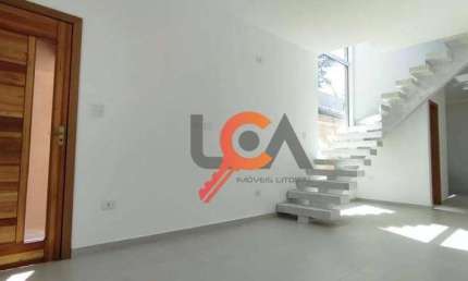 Sobrado com 2 dormitórios à venda, 135 m² por R$ 430.000,00 - Balneário Recanto Do Sol - Caraguatatuba/SP