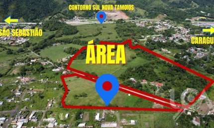 Área à venda, 118100 m² por R$ 17.715.000,00 - Jaraguá - Caraguatatuba/SP