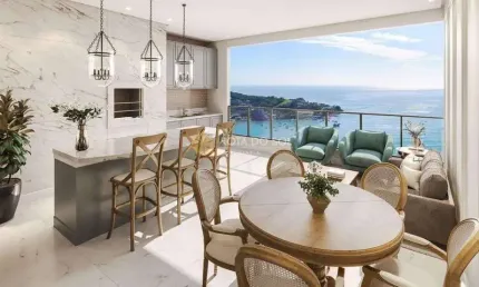 Apartamento no Residencial La Rocca Dallo 04 suítes no Centro de Itapema