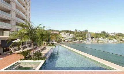 Celine apartamento frente mar no canto da praia, itapema/sc, dallo construtora