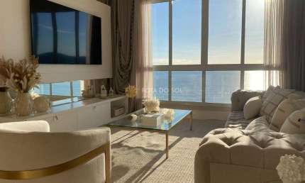 Cambirela Apartamento Quadra Mar 4 Suítes na Meia Praia