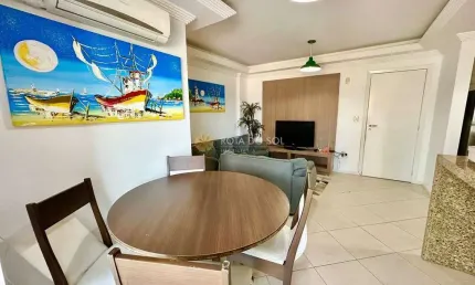 Kirchner apartamento mobiliado 3 quartos e 1 vaga no Perequê
