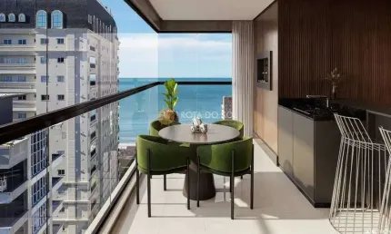 Impéria del mare apartamento com 4 suítes e 3 vagas na meia praia