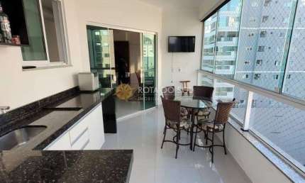 Torri di Itália apartamento mobiliado 3 suítes na Meia Praia