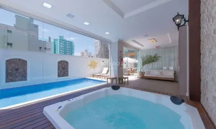 Rosas de provence apartamento quadra mar 3 suítes em meia praia