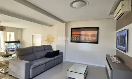 Diamante cobertura duplex com 4 suítes e 2 vagas na Meia Praia