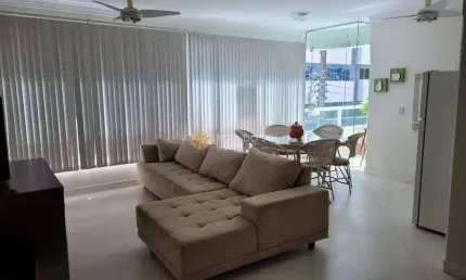 Tabahara apartamento mobiliado com 3 quartos na meia praia