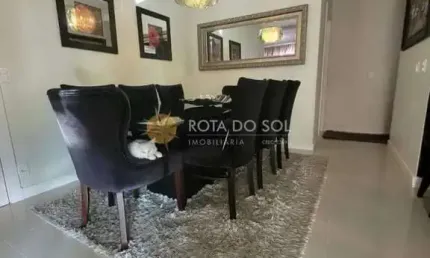 London apartamento mobiliado com 3 quartos na Meia Praia