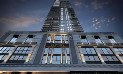 Montreux apartamento 4 suítes e 2 vagas no Centro de Itapema