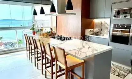Paradiso apartamento com 3 quartos e 2 vagas no Centro de Itapema