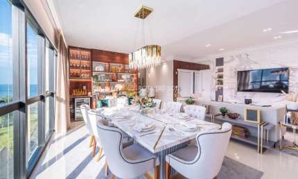 Paramount Tower Apartamento Decorado 4 Suítes na Meia Praia