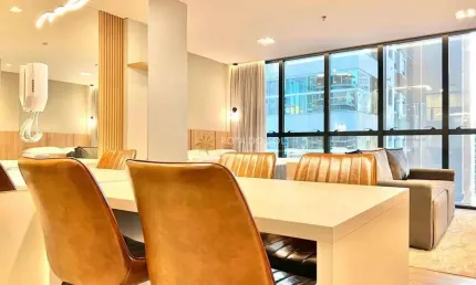 Infinity Tower Flat Mobiliado 1 Quarto em Meia Praia Itapema