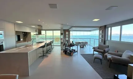 Summer place apartamento frente mar 4 suítes e 3 vagas no centro de itapema/sc
