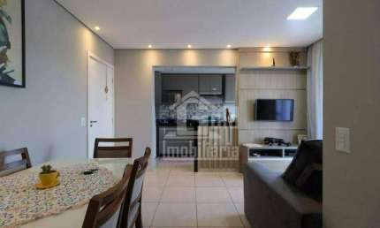 Apartamento com 2 dormitórios para alugar, 54 m² por R$ 2.466,00/mês - Residencial e Comercial Palmares - Ribeirão Preto/SP