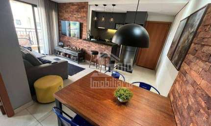 Apartamento com 2 dormitórios para alugar, 65 m² por R$ 3.244,00/mês - Ribeirânia - Ribeirão Preto/SP