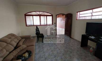 Casa com 3 dormitórios para alugar, 162 m² por R$ 2.440/mês - Jardim Antártica - Ribeirão Preto/SP