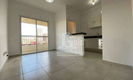 Apartamento Perto da Barão de Mauá com 1 dormitório para alugar, 45 m² por R$ 2.245/mês - Jardim Paulista - Ribeirão Preto/SP