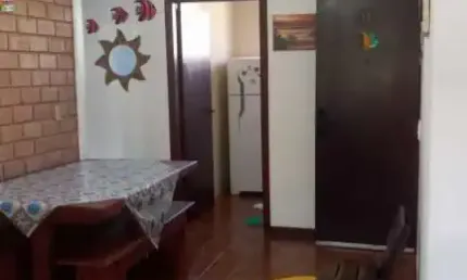 Apartamento com 2 dormitórios nas toninhas lado praia