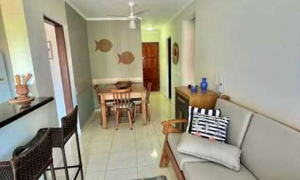 APARTAMENTO MOBILIADO COM 1 DORMITÓRIO NA PRAIA GRANDE.