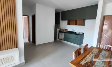 Apartamento novo vista mar com 2 dormitórios nas toninhas