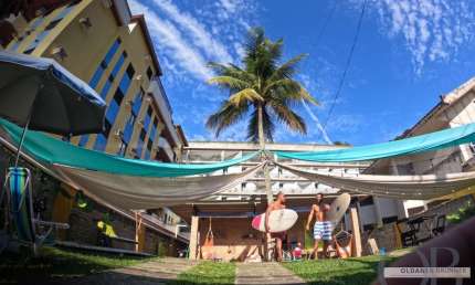 HOSTEL MOBILIADO COM 5 DORMITÓRIOS NA PRAIA GRANDE.