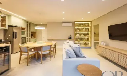 APARTAMENTO DE ALTO PADRÃO MOBILIADO COM 3 SUÍTES NA SANTA RITA.