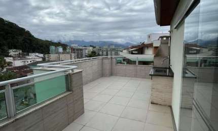 COBERTURA DUPLEX COM 3 DORMITÓRIOS NA PRAIA GRANDE VISTA MAR.