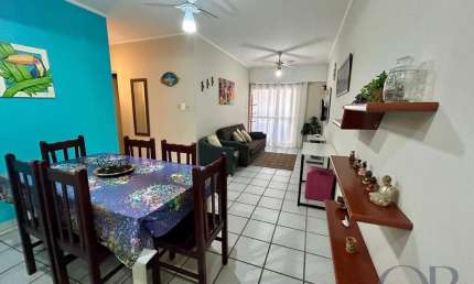 APARTAMENTO MOBILIADO COM 2 DORMITÓRIOS NA PRAIA GRANDE.