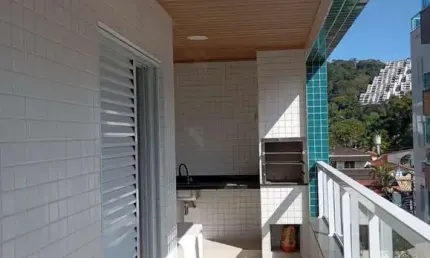 Apartamento mobiliado com 2 dormitórios nas toninhas.