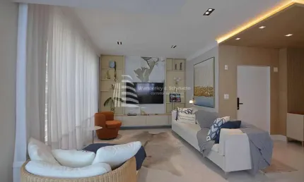 3 suites, 3 vagas na quadra mar da meia praia, meia praia, itapema - sc