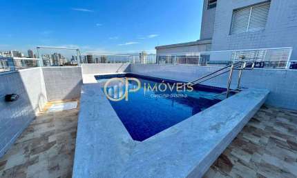 Apartamento com 2 quartos, Guilhermina, Praia Grande - R$ 380 mil, Cod: 800