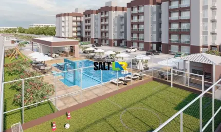 Apartamento com 2 dormitórios à venda, 44 m² por R$ 243.000,00 - Passaré - Forta