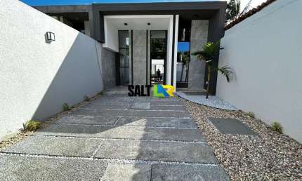 Casa com 3 dormitórios à venda, 106 m² por R$ 420.000,00 - Guaribas - Eusébio/CE