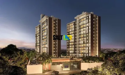 Apartamento com 2 dormitórios à venda, 47 m² por R$ 328.284,00 - Parangaba - For