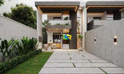 Casa com 3 dormitórios à venda, 132 m² por R$ 730.000,00 - Coité - Eusébio/CE
