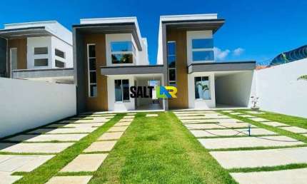 Casa com 3 dormitórios à venda, 218 m² por R$ 490.000,00 - Urucunema - Eusébio/C