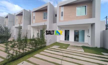 Casa com 3 dormitórios à venda, 92 m² por R$ 475.000,00 - Urucunema - Eusébio/CE